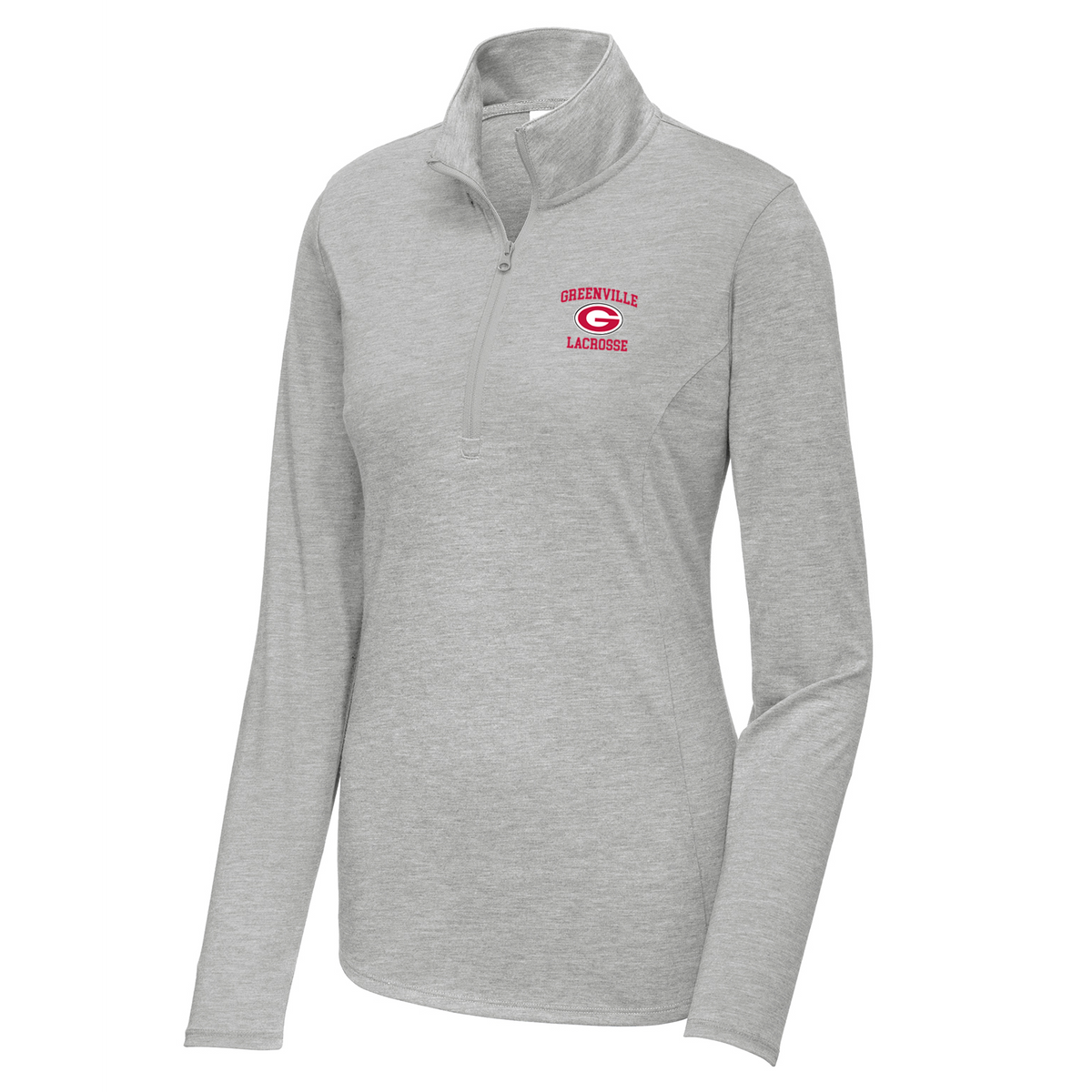 Greenville Lacrosse Women's Tri-Blend Quarter Zip