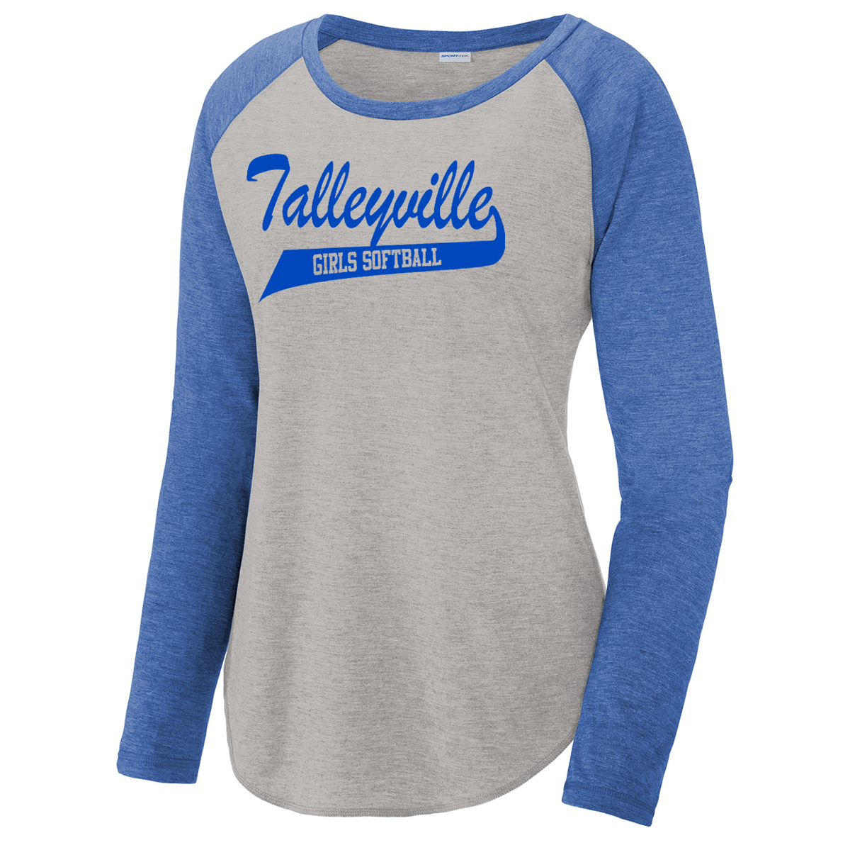 Talleyville Rec Softball Women's Raglan Long Sleeve CottonTouch