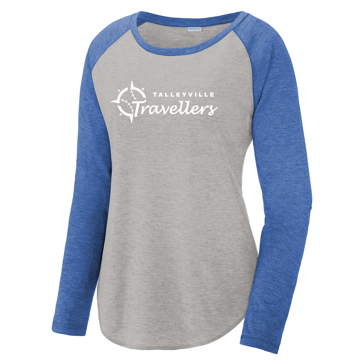 Talleyville Travel Softball Women's Raglan Long Sleeve CottonTouch