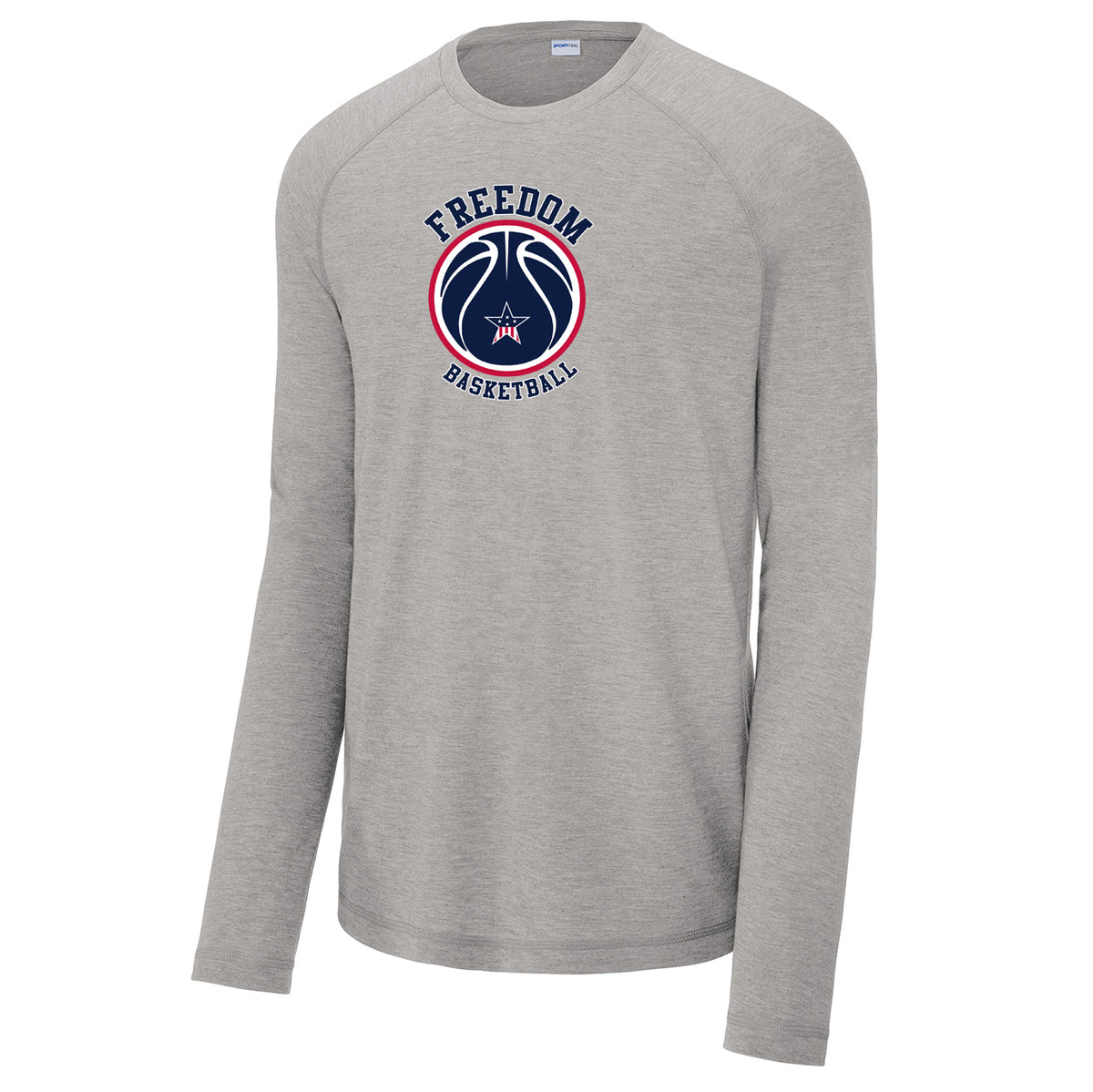 Freedom Basketball Long Sleeve Raglan CottonTouch