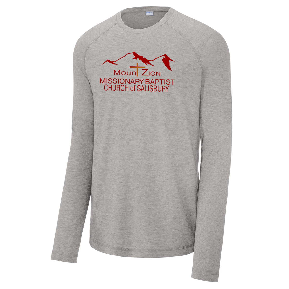 Mount Zion Missionary Baptist Church Long Sleeve Raglan CottonTouch