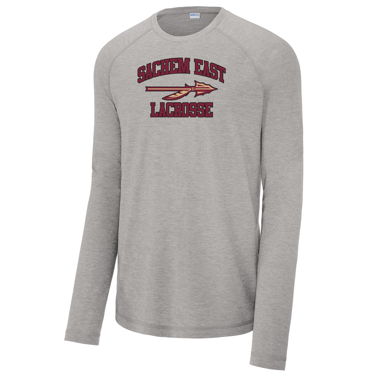 Sachem East Lacrosse Long Sleeve Raglan CottonTouch