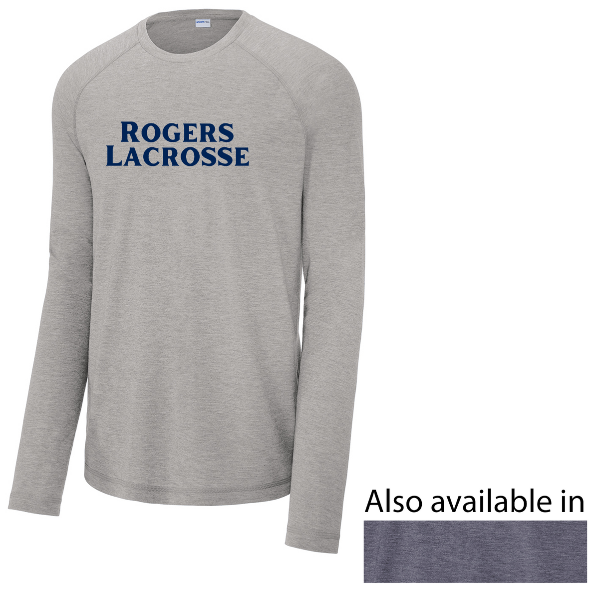 Rogers Lacrosse Long Sleeve Raglan CottonTouch