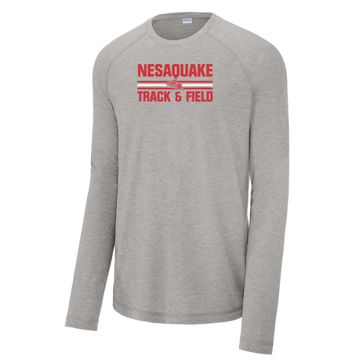 Nesaquake Girls T&F Long Sleeve Raglan CottonTouch