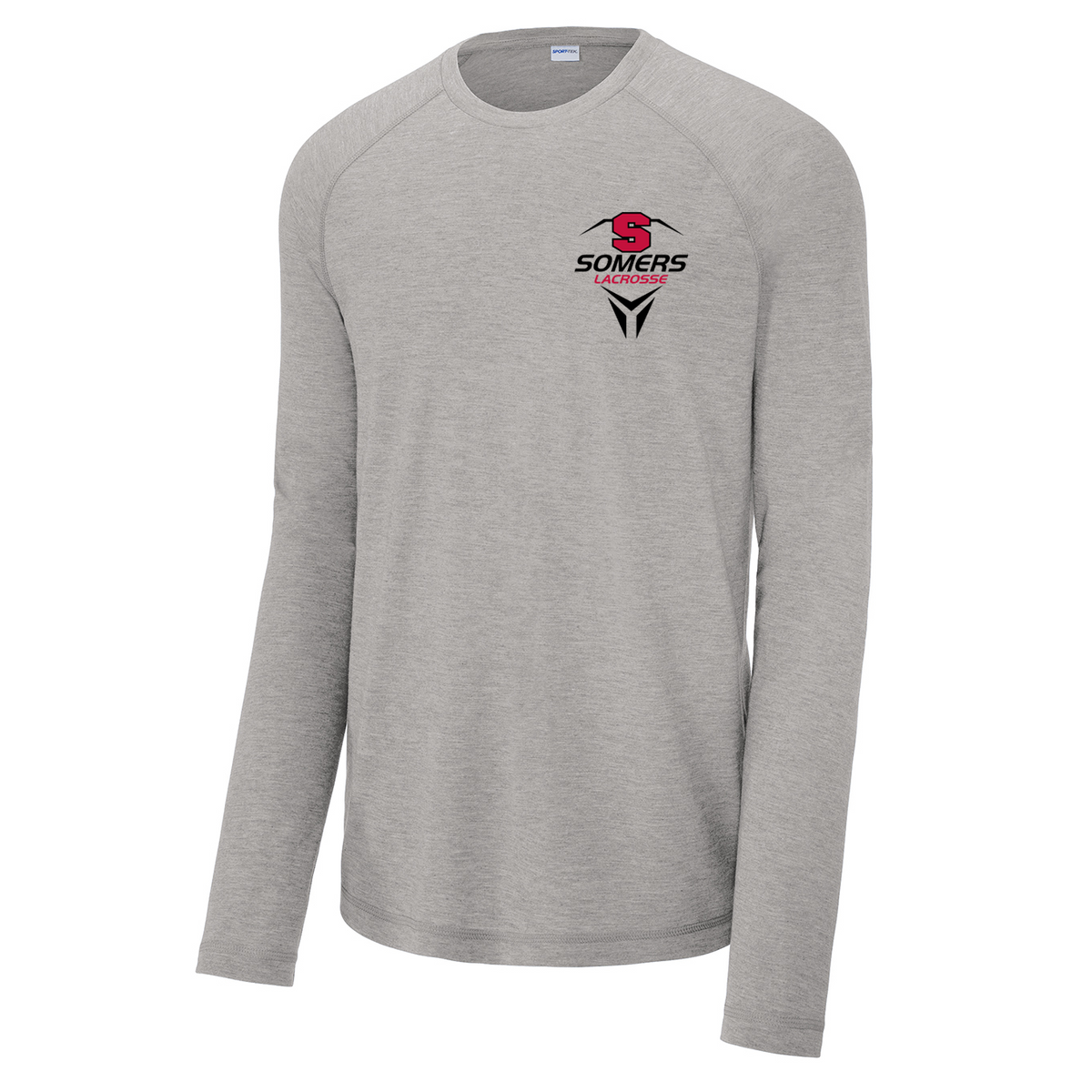 Somers Girls Lacrosse Long Sleeve Raglan CottonTouch