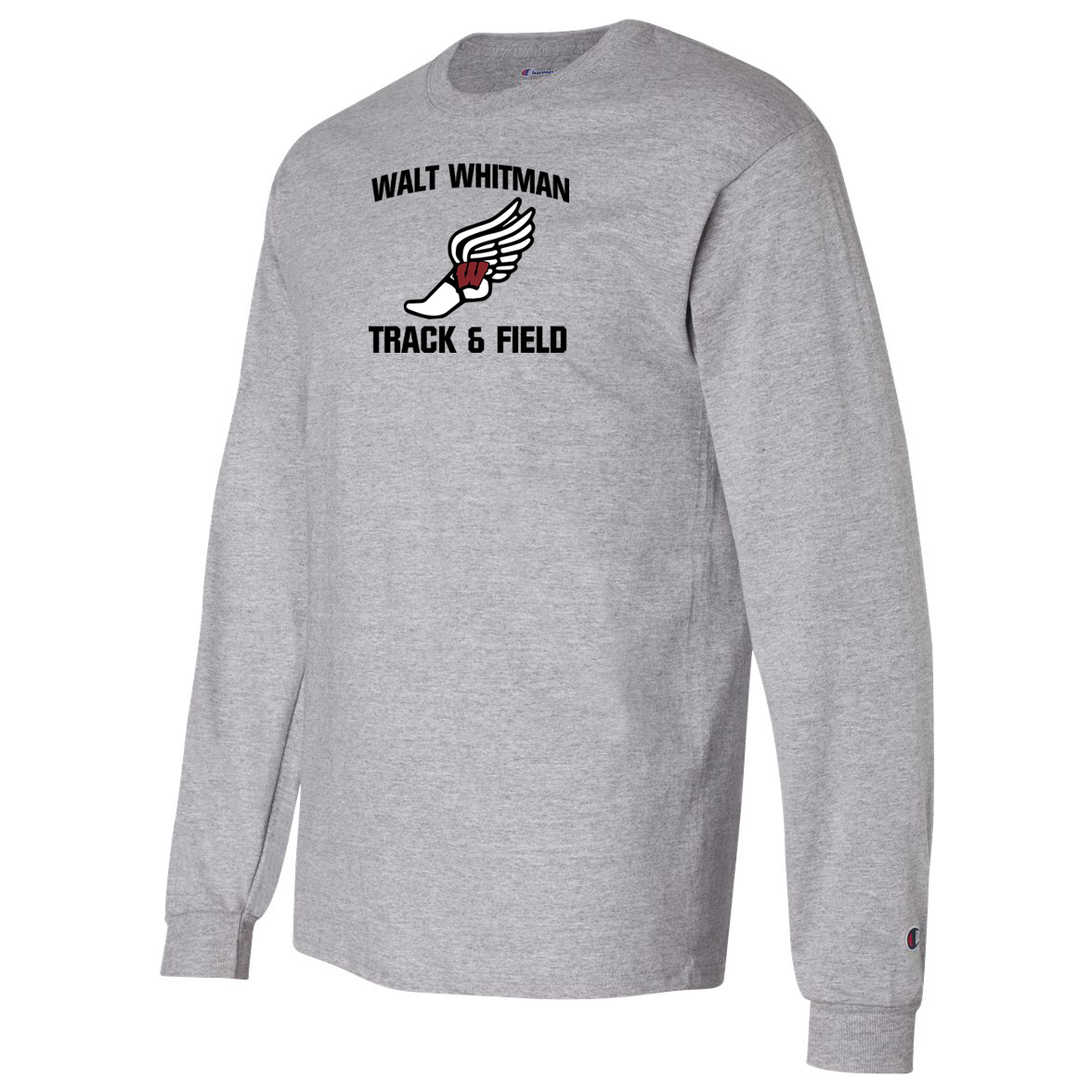 Whitman Track & Field Champion Long Sleeve T-Shirt