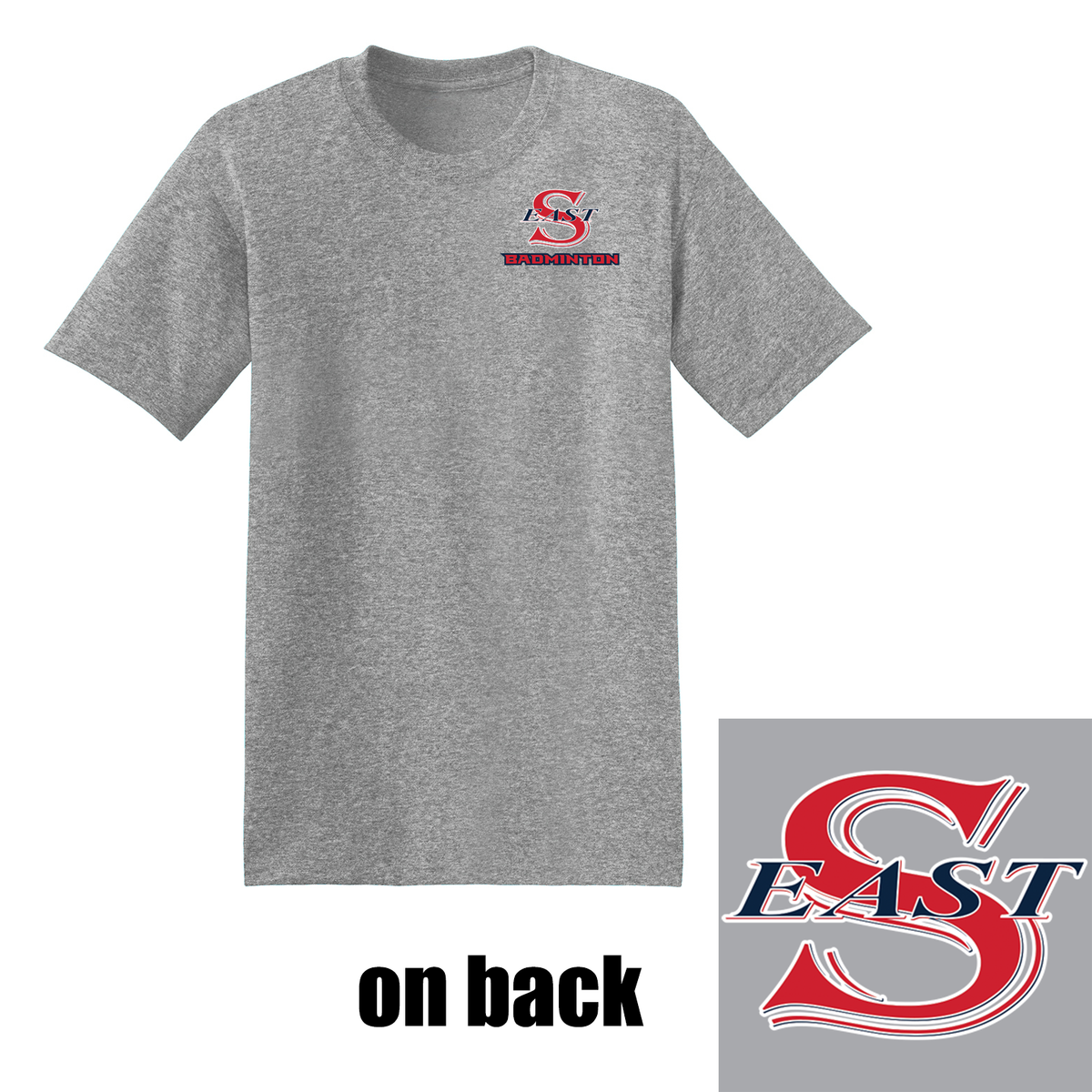 Smithtown East Badminton T-Shirt