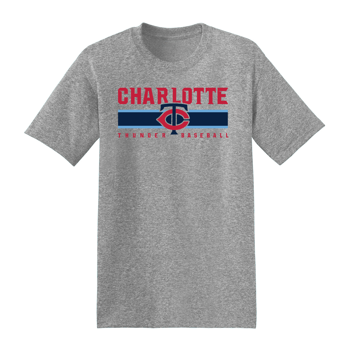 Charlotte Thunder Baseball  T-Shirt
