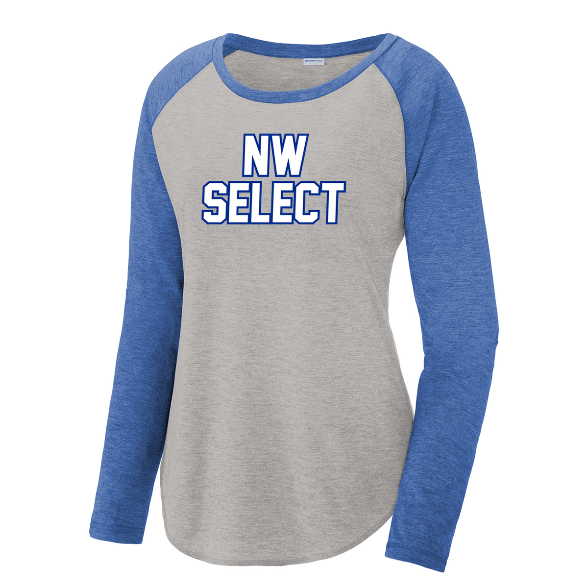 NW Select Basketball Women's Raglan Long Sleeve CottonTouch