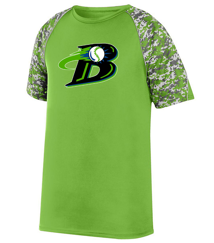 Michigan Blast Elite Baseball Digi-Camo Performance T-Shirt