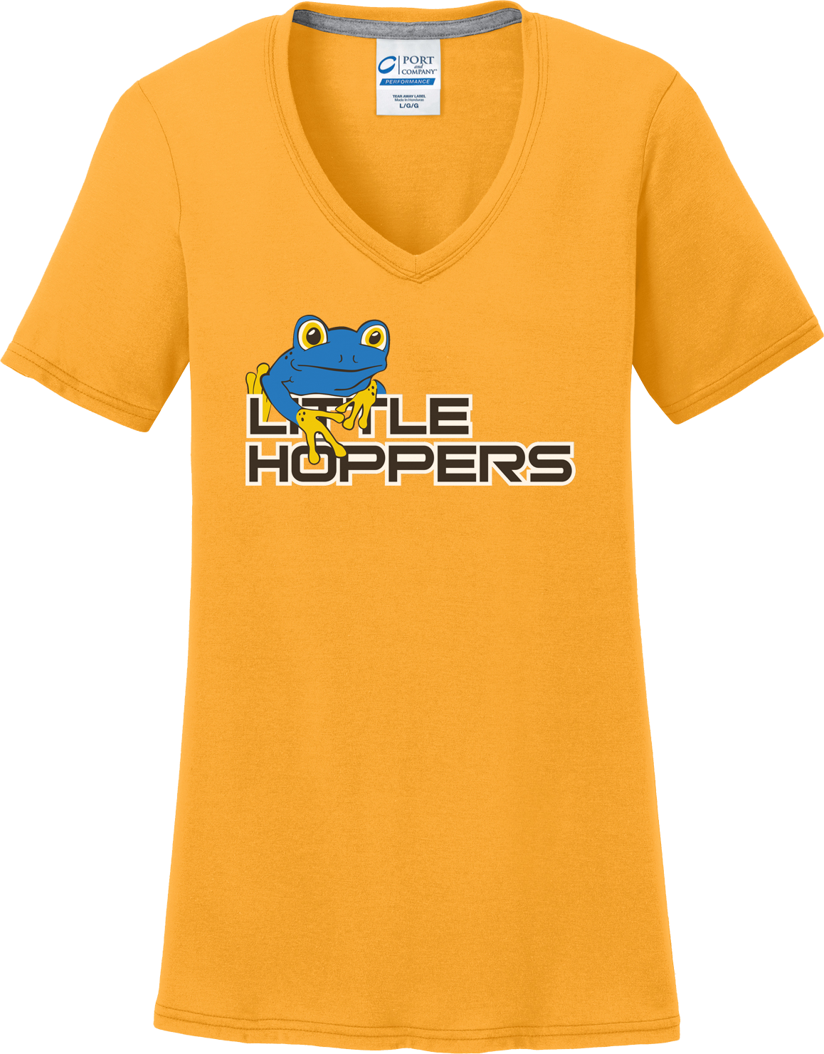 Little Hoppers Women's Gold T-Shirt