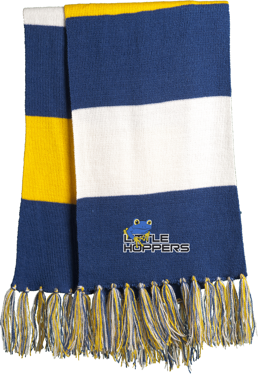 Little Hoppers Royal/Gold/White Scarf