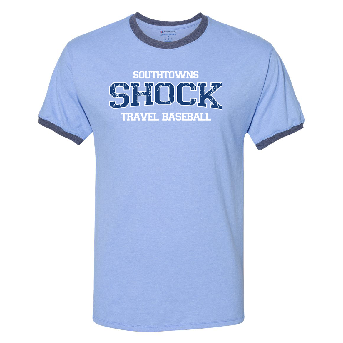 SouthTowns Shock Champion Premium Ringer Shirt Blatant Team Store
