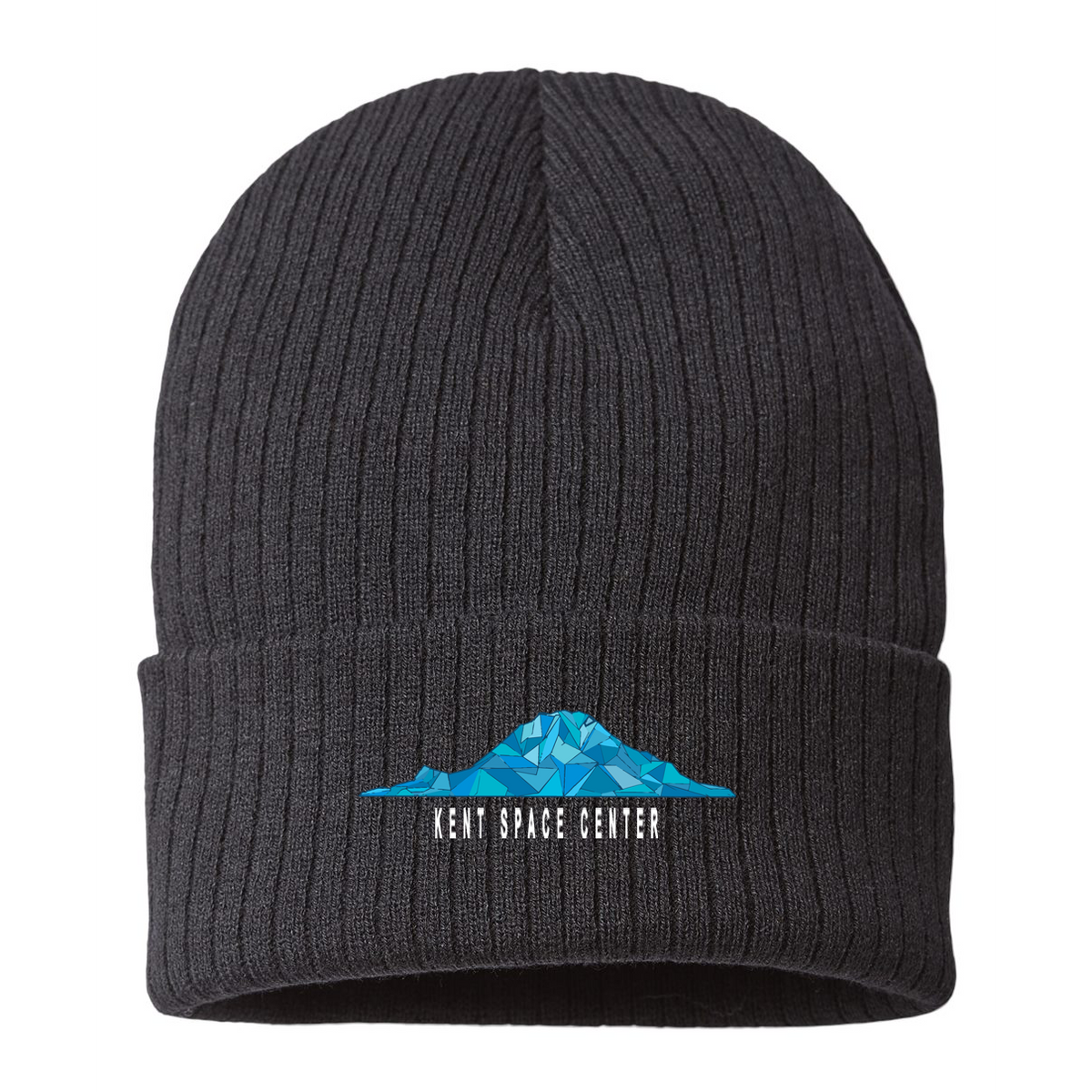 Boeing Kent Space Center Atlantis Headwear Rib Knit Beanie (Mountain Logo)