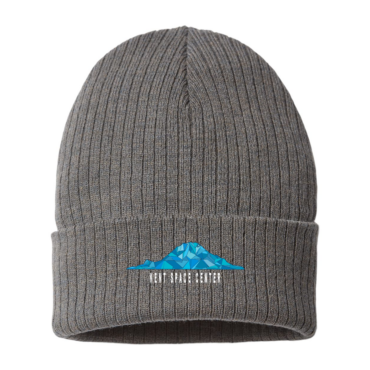 Boeing Kent Space Center Atlantis Headwear Rib Knit Beanie (Mountain Logo)