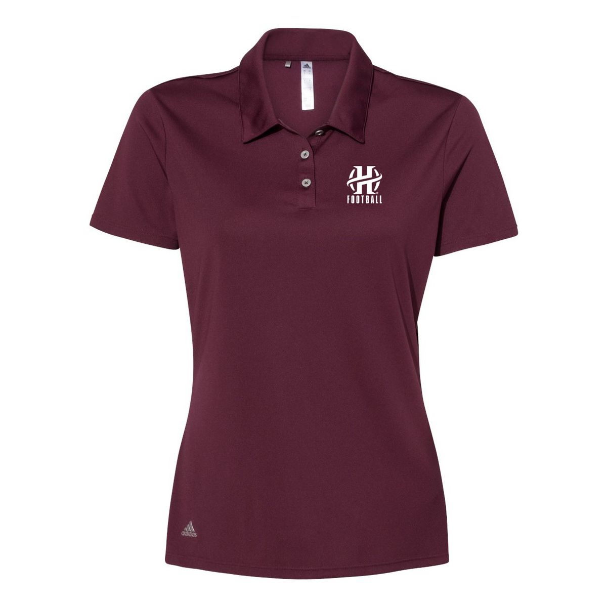 Holland Hall Football Adidas Women's Polo