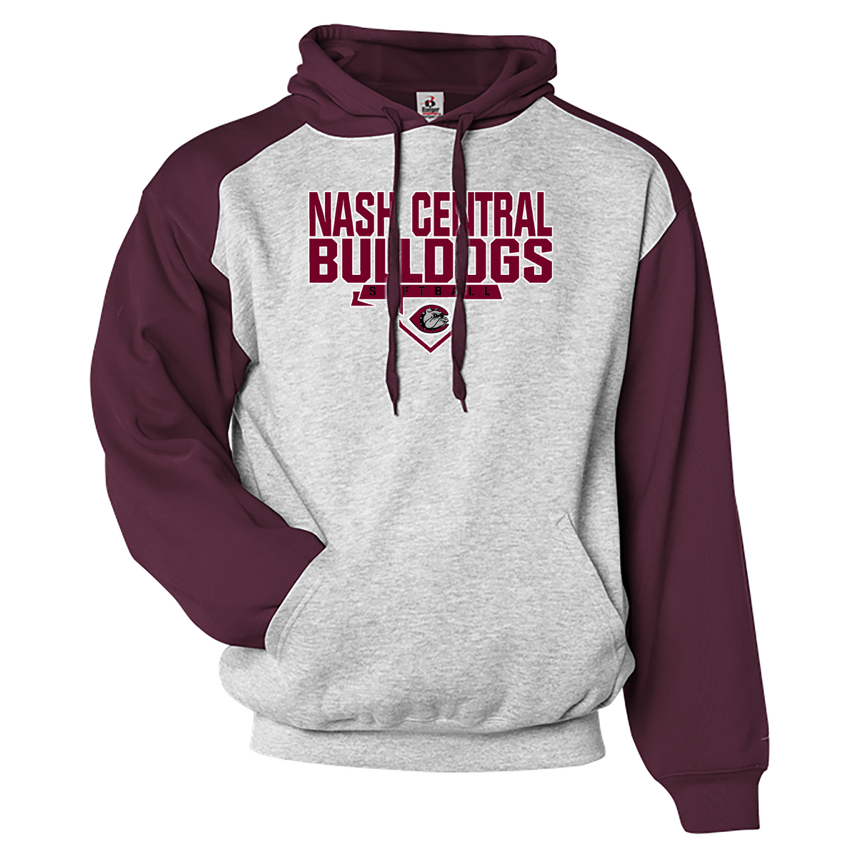 Nash Central HS Softball Athletic Fleece Sport Hoodie