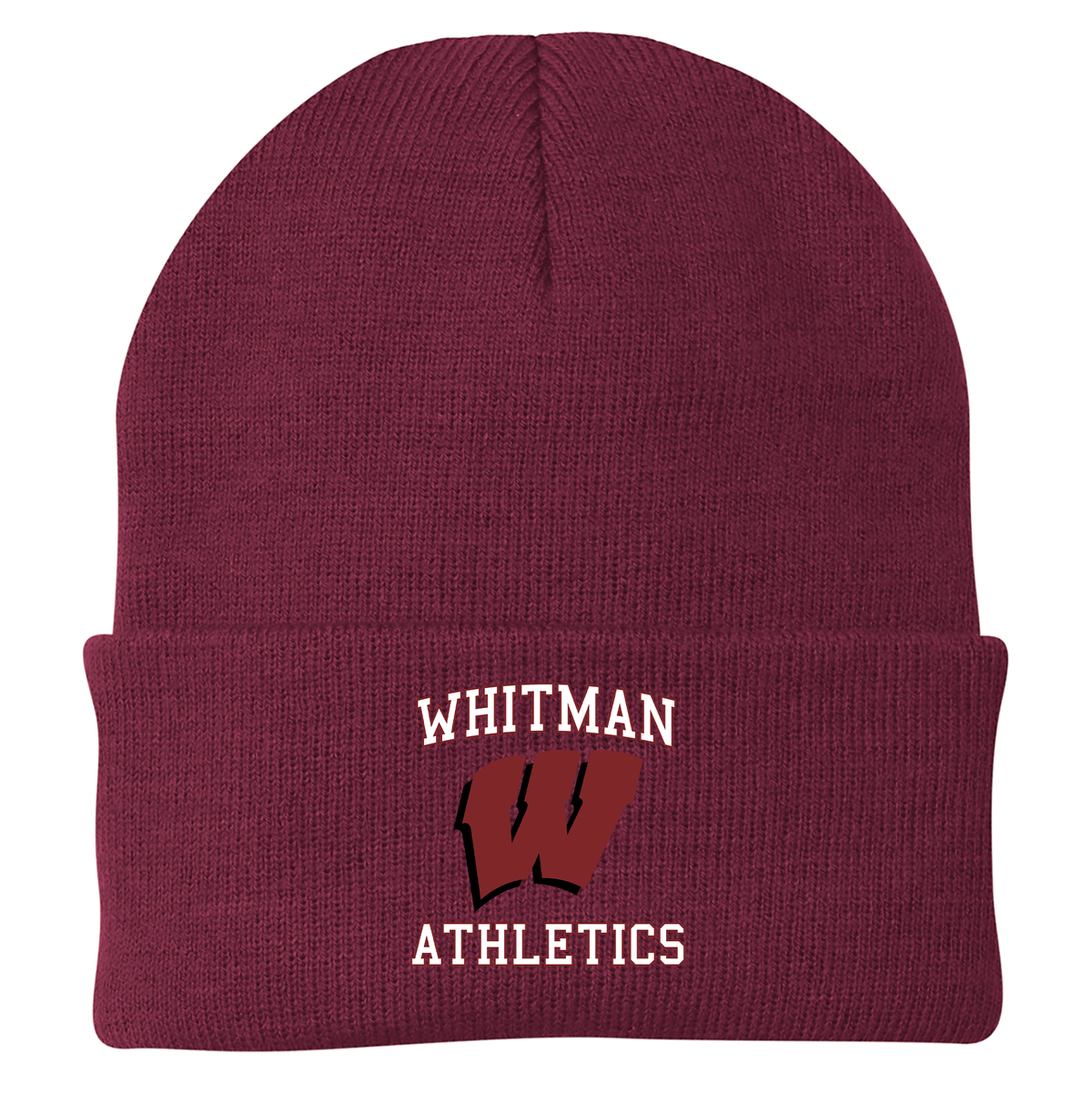 Whitman Athletics Knit Beanie