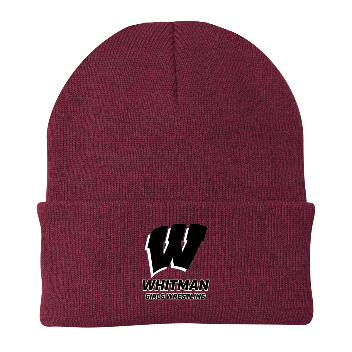 Whitman Women's Wrestling Knit Beanie