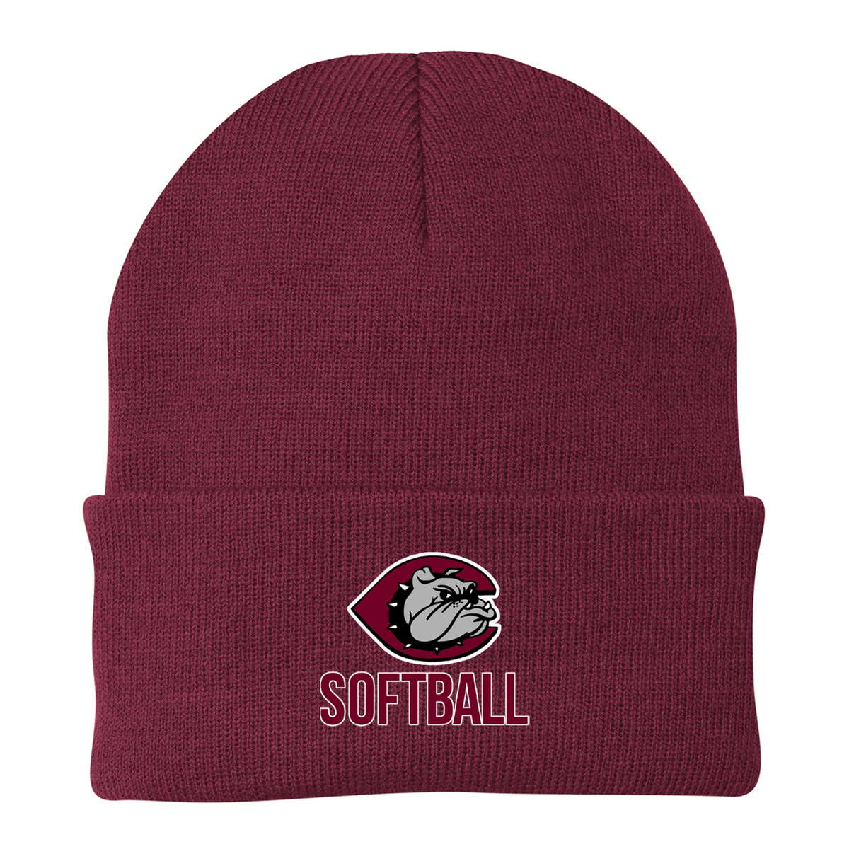 Nash Central HS Softball Knit Beanie