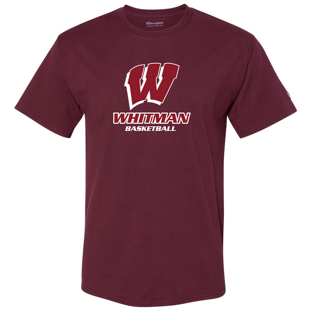 Whitman Basketball Champion Short Sleeve T-Shirt