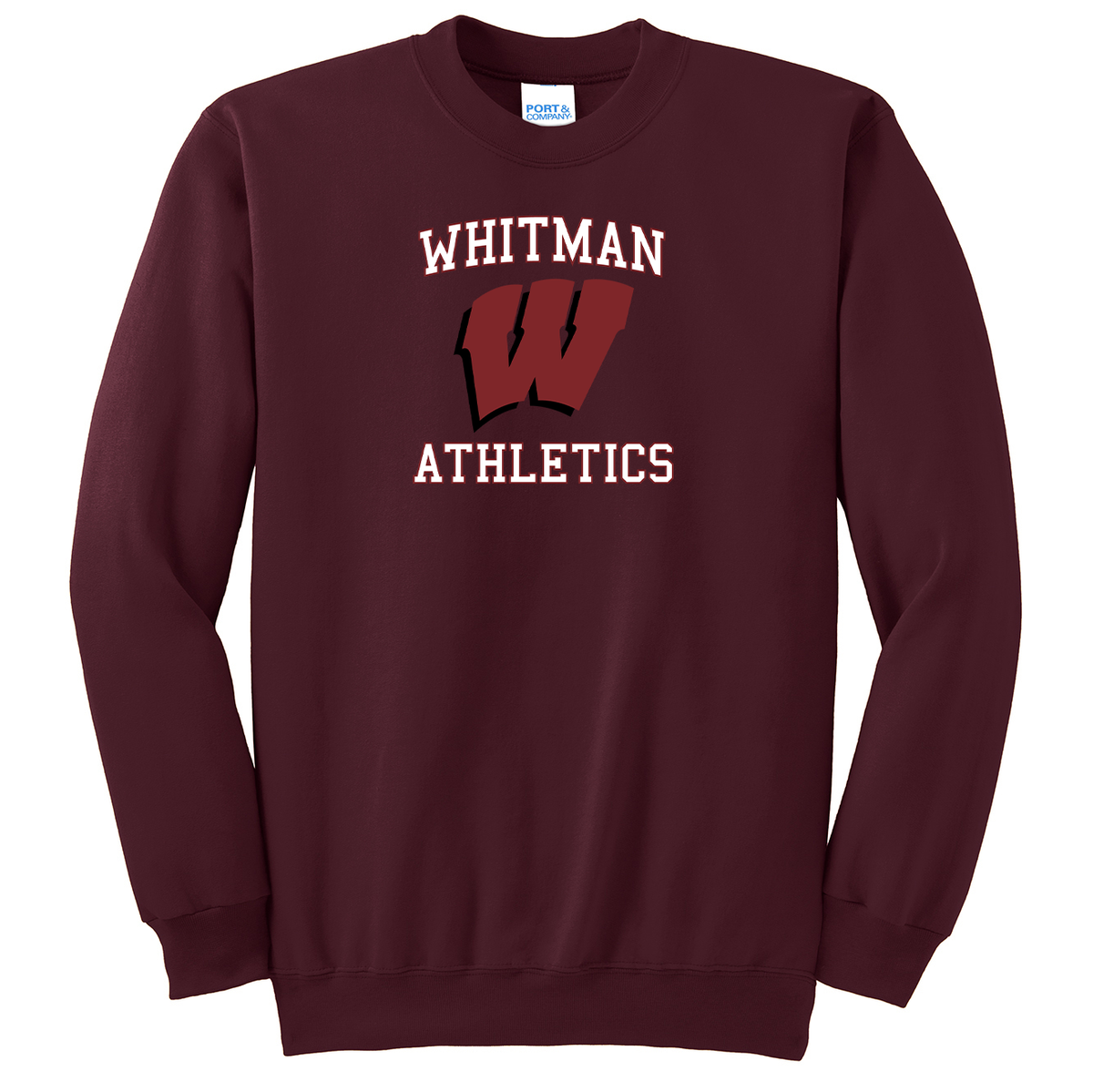 Whitman Athletics Crew Neck Sweater