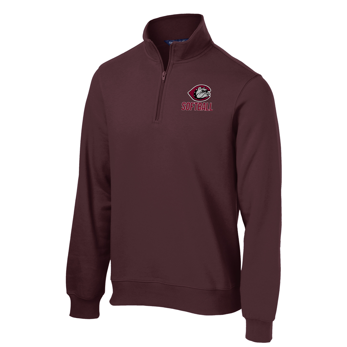 Nash Central HS Softball 1/4 Zip Fleece