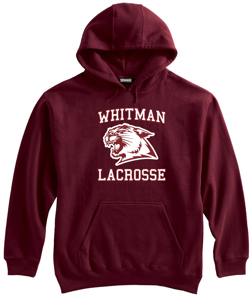 Whitman Lacrosse Maroon Sweatshirt