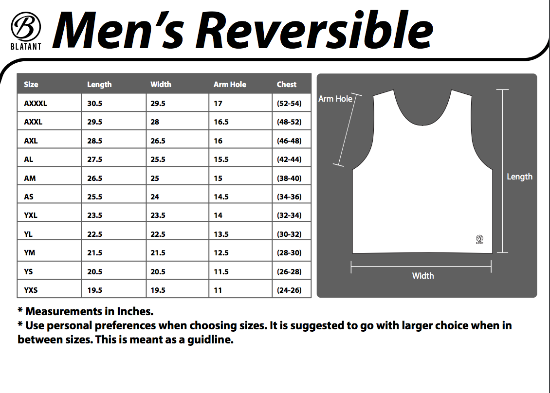 Sample Premium Sleeveless Reversible Game Jersey