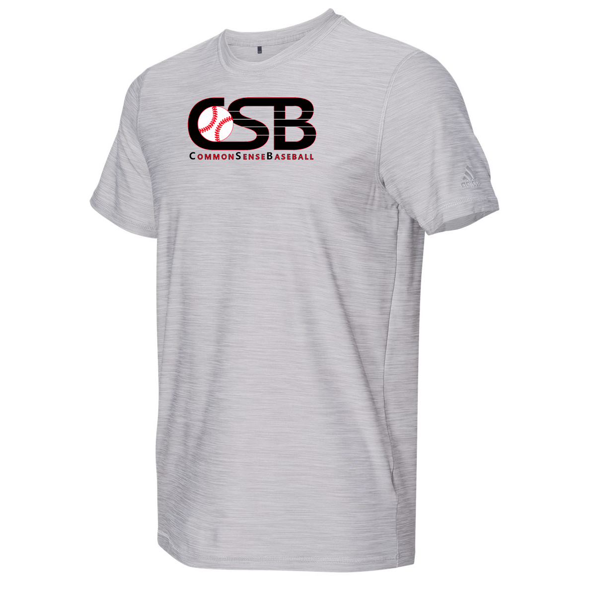Common Sense Baseball Adidas Melange Tech T-Shirt