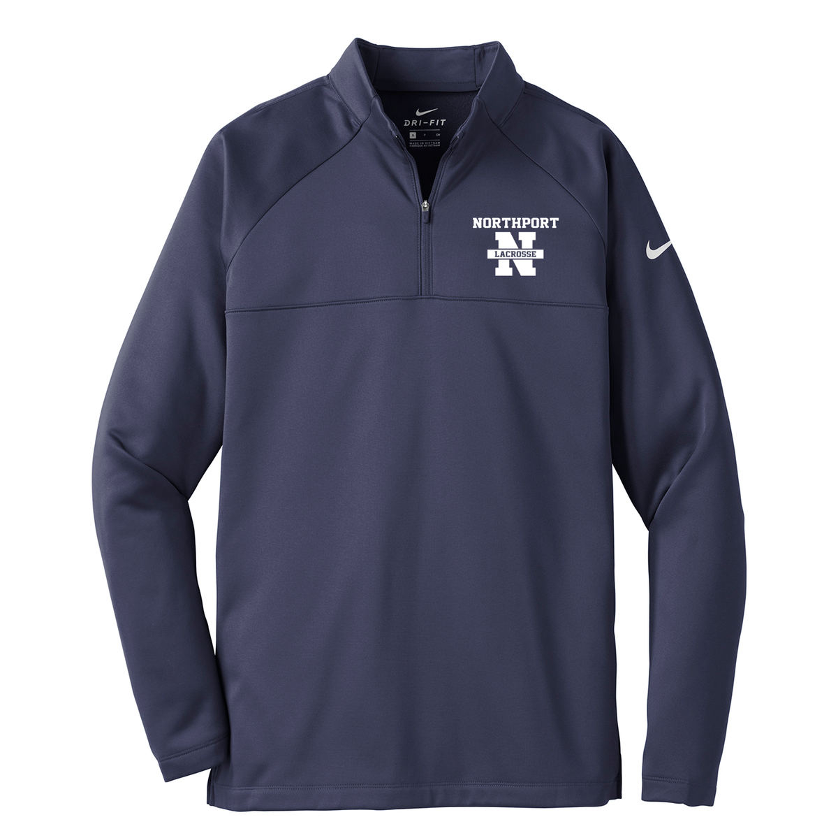 Northport High School Lacrosse Nike Therma-FIT Quarter-Zip Fleece