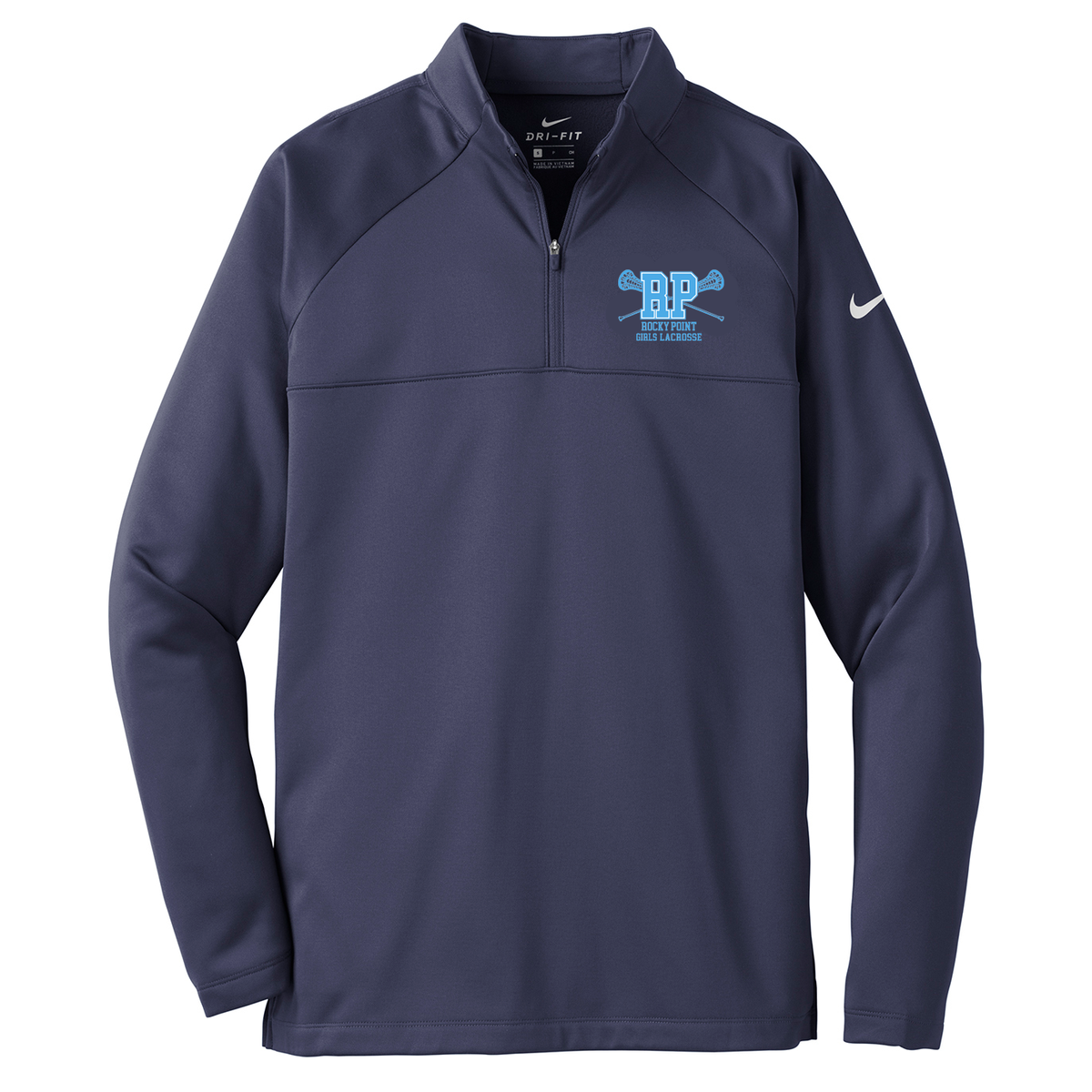 Rocky Point Girls Lacrosse Nike Therma-FIT Quarter-Zip Fleece