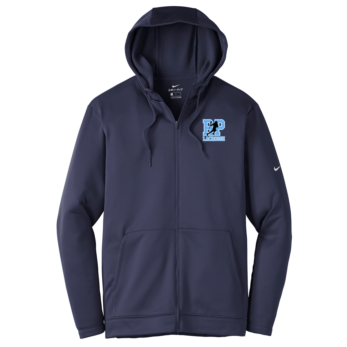 Rocky Point Lacrosse Nike Therma-FIT Full Zip Hoodie