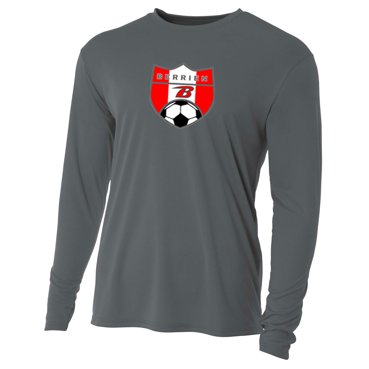 Berrien Rebels Soccer Cooling Performance Long Sleeve Crew