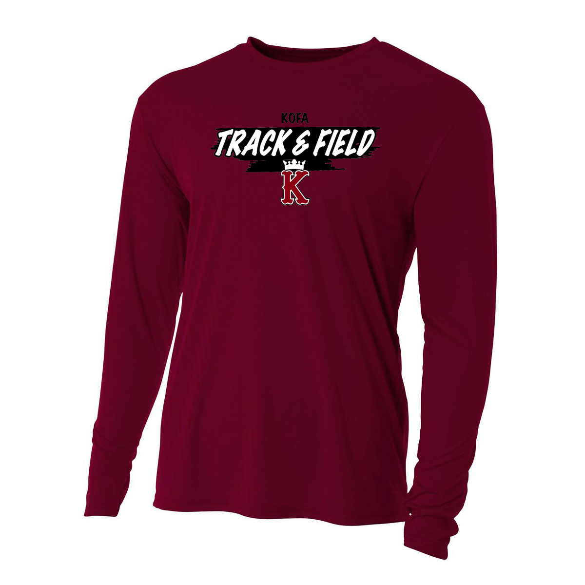 Kofa HS Track & Field Cooling Performance Long Sleeve Crew