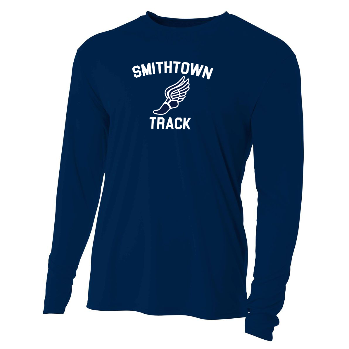 Smithtown Track Long Sleeve Cooling Performance Shirt