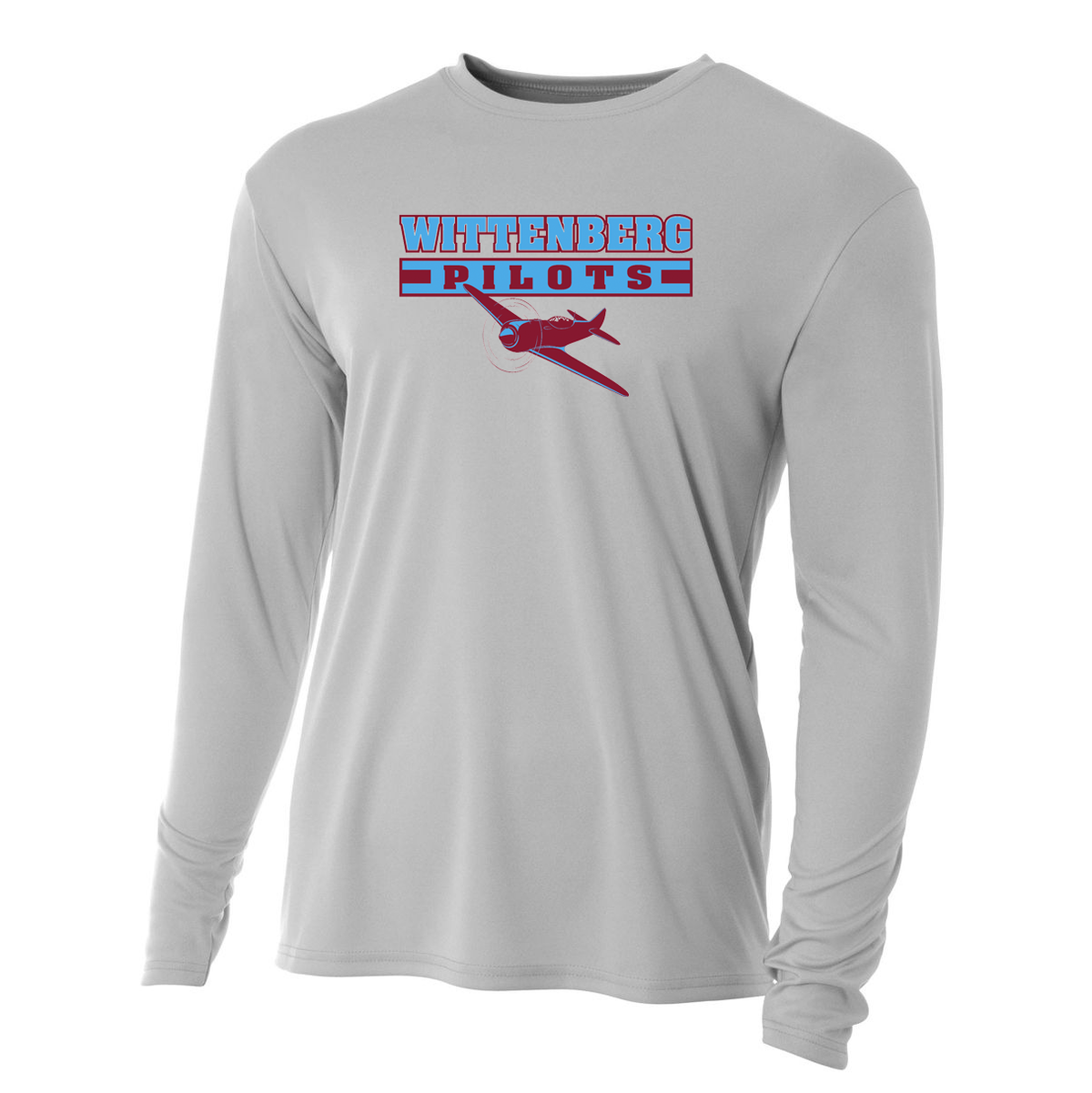 Wittenberg Pilots Baseball Cooling Performance Long Sleeve Crew