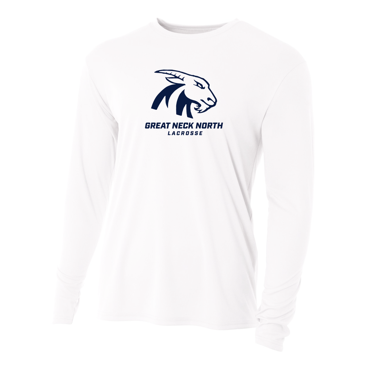 Great Neck North HS Lacrosse Cooling Performance Long Sleeve Crew