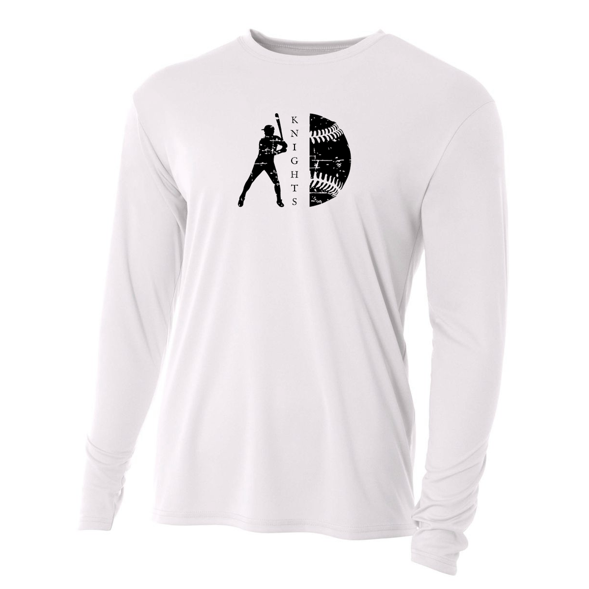 Knights Baseball Cooling Performance Long Sleeve Crew