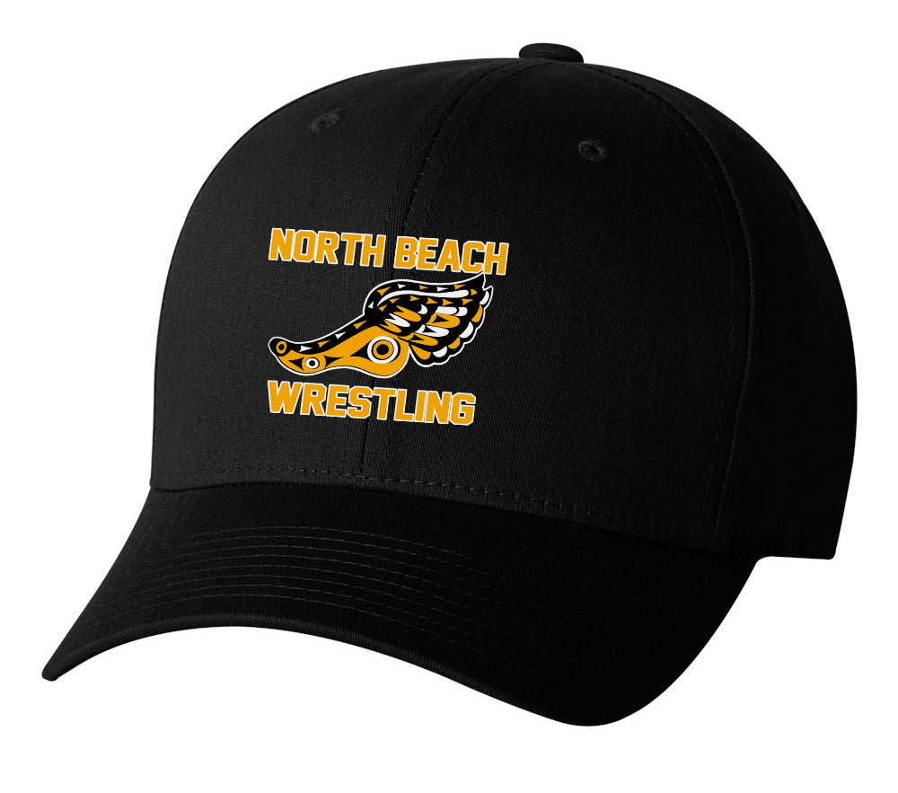 North Beach Wrestling Flex-Fit Hat