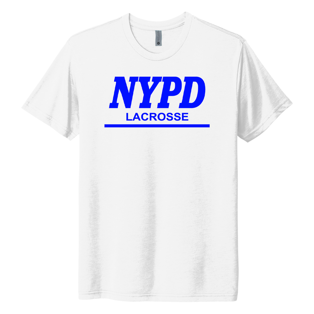 NYPD Lacrosse Triblend Short Sleeve Crew