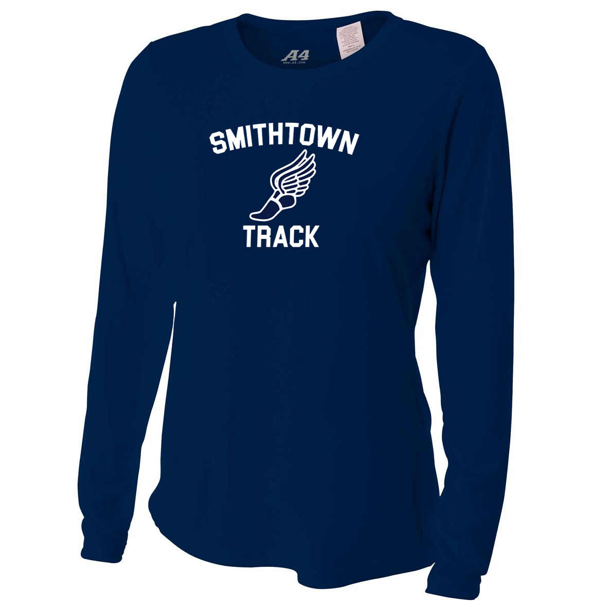 Smithtown Track Women's Cooling Long Sleeve Performance Shirt