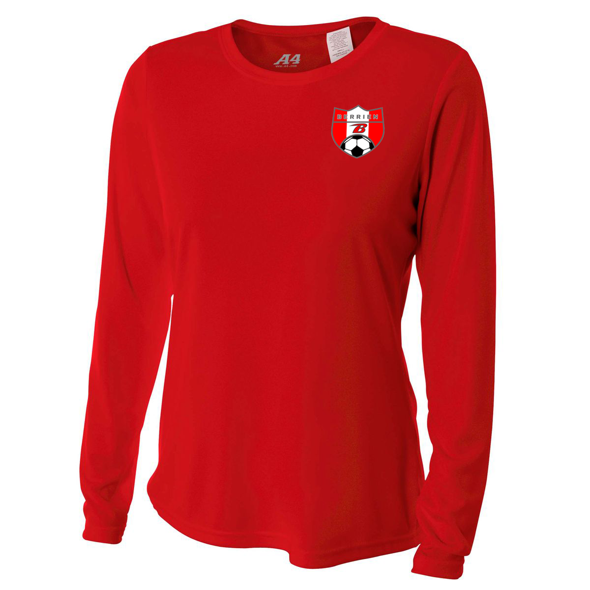 Berrien Rebels Soccer Women's Long Sleeve Performance Crew