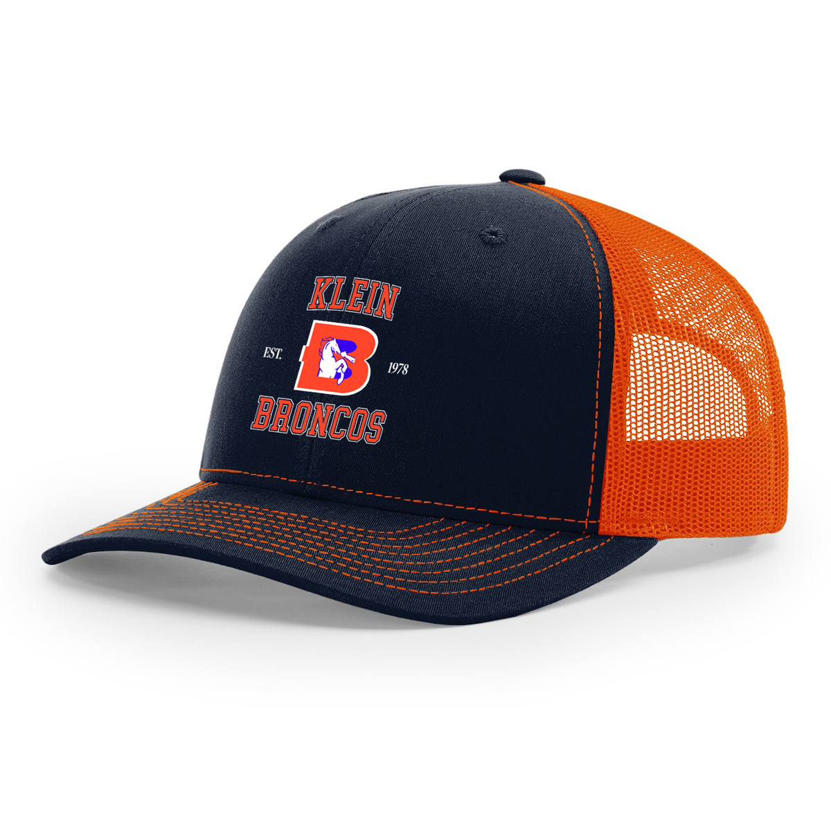 Klein Broncos & Pony Express Football Richardson Snapback Trucker Cap