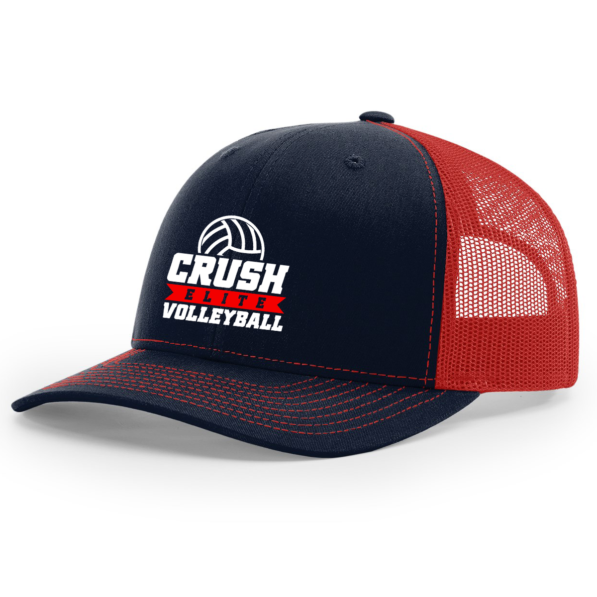 Crush Elite Volleyball Richardson Snapback Trucker Cap