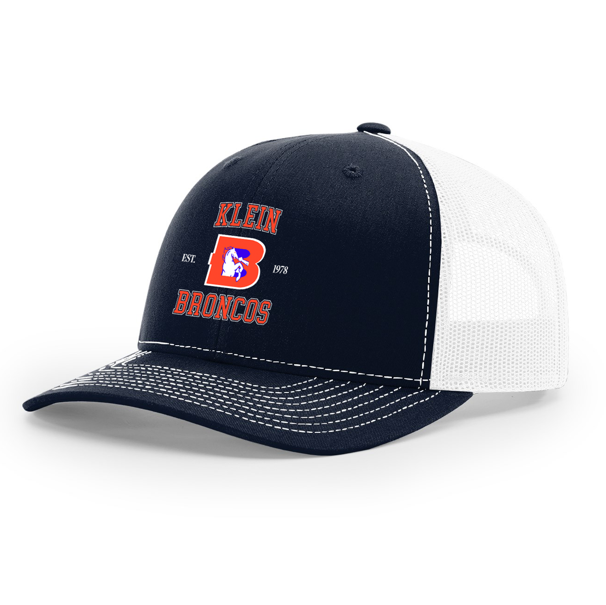 Klein Broncos & Pony Express Football Richardson Snapback Trucker Cap