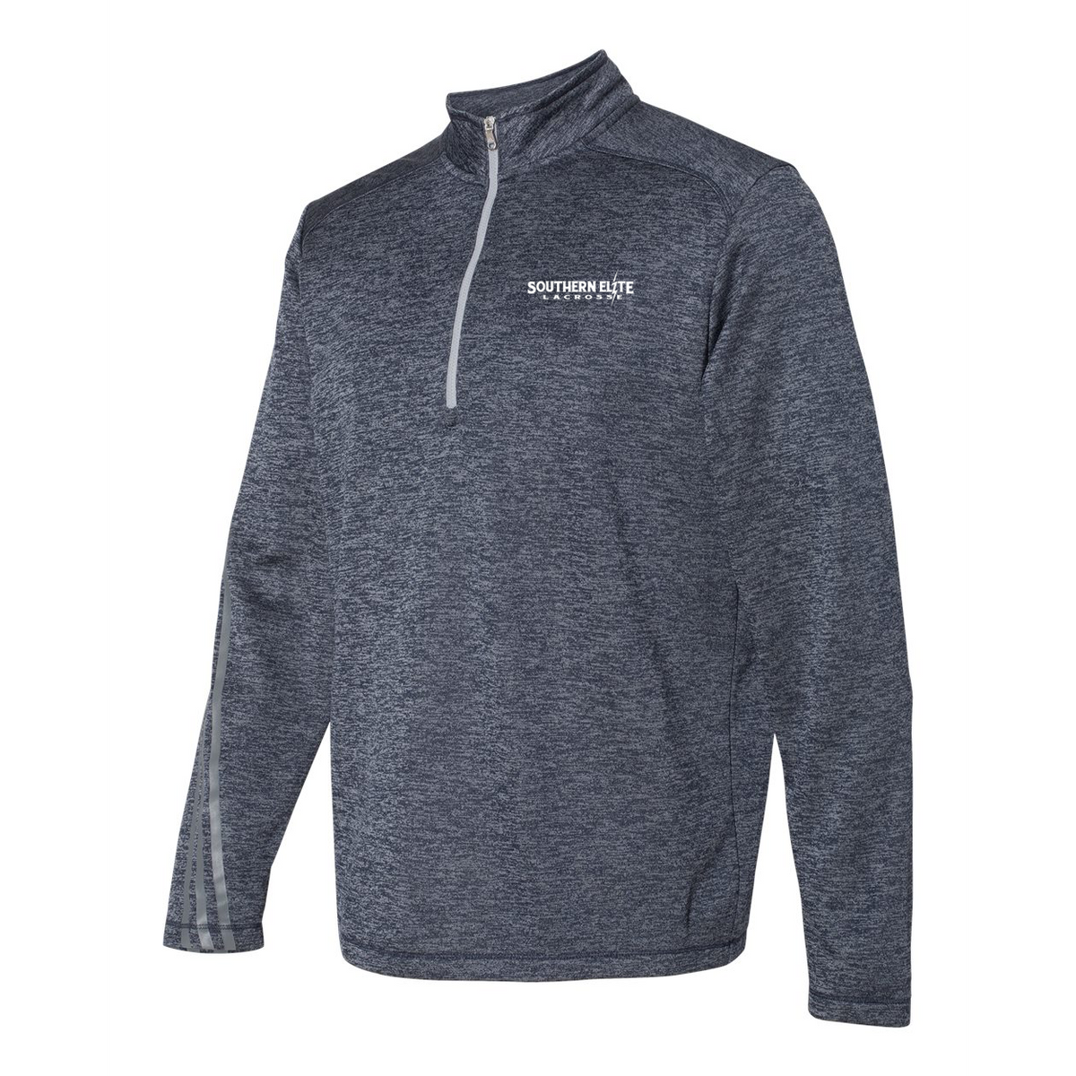 Southern Elite Lacrosse Adidas Terry Heathered Quarter-Zip Pullover