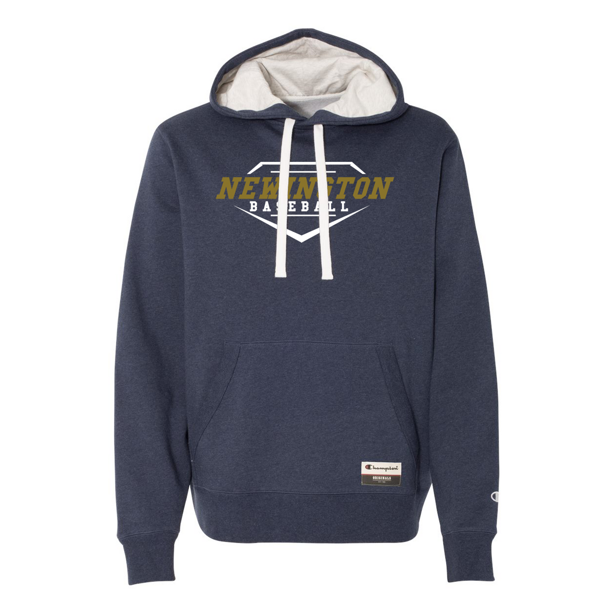 Newington HS Baseball Champion Suede Fleece Hoodie