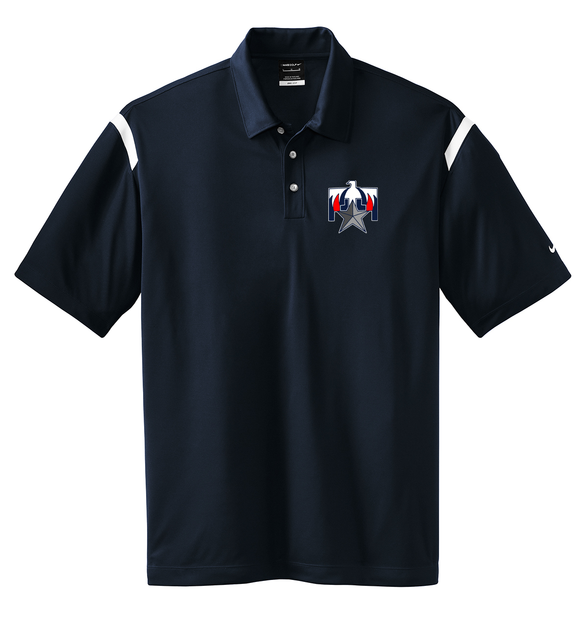 Utah Military Academy Lacrosse Nike Dri-FIT Stripe Polo