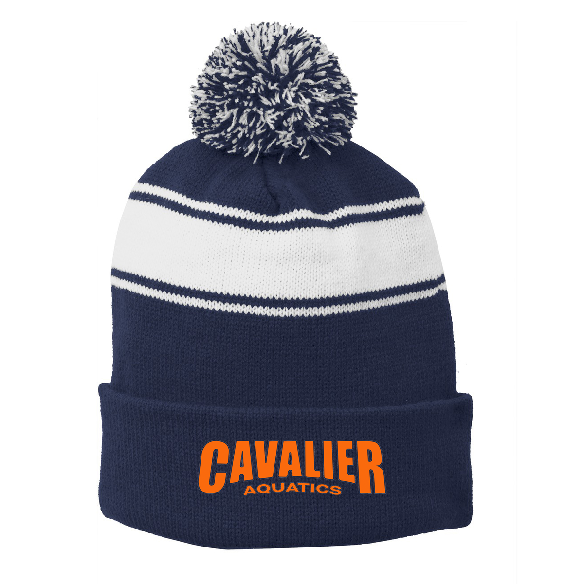 Cavalier Aquatics Pom Pom Beanie